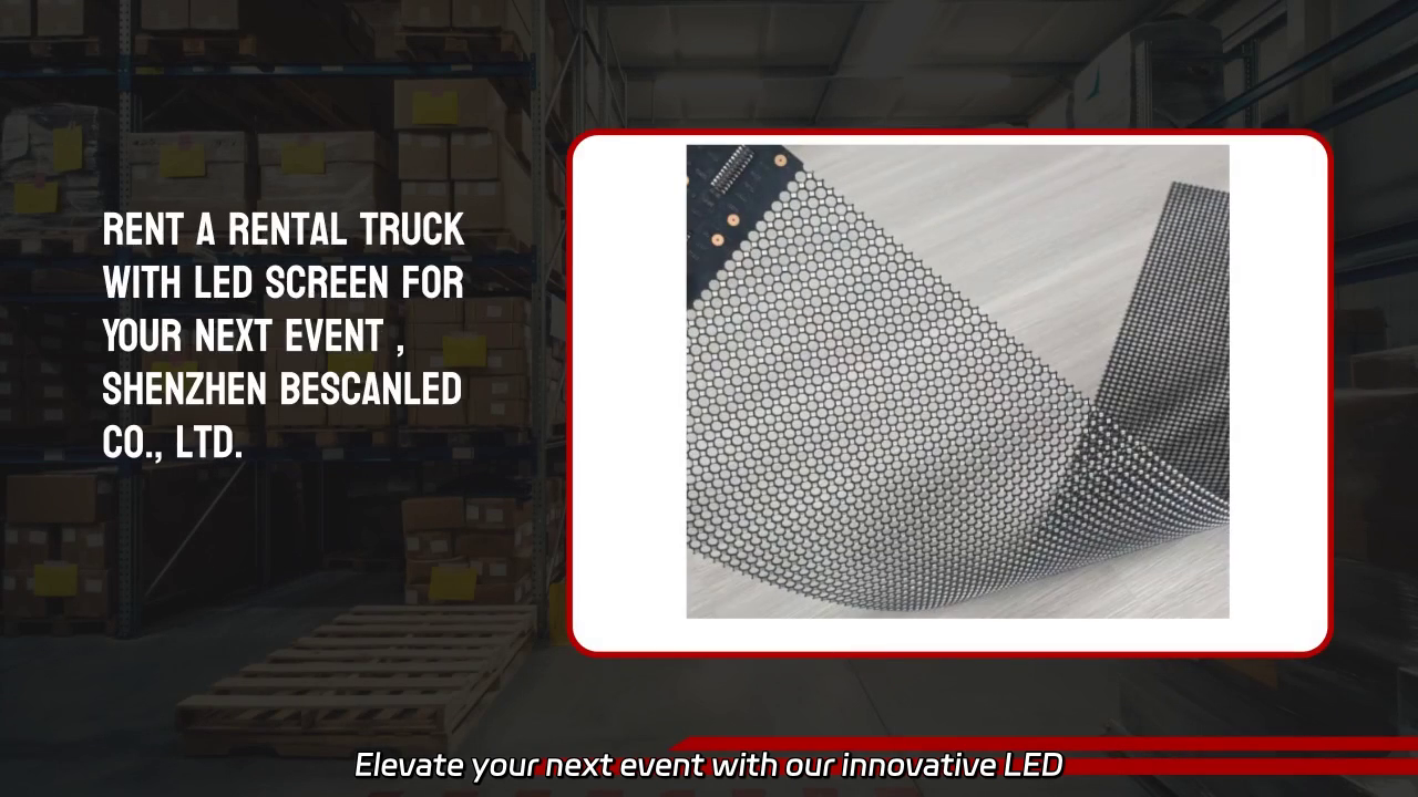 Elevate Your Event with Our LED Screen Rental Truck