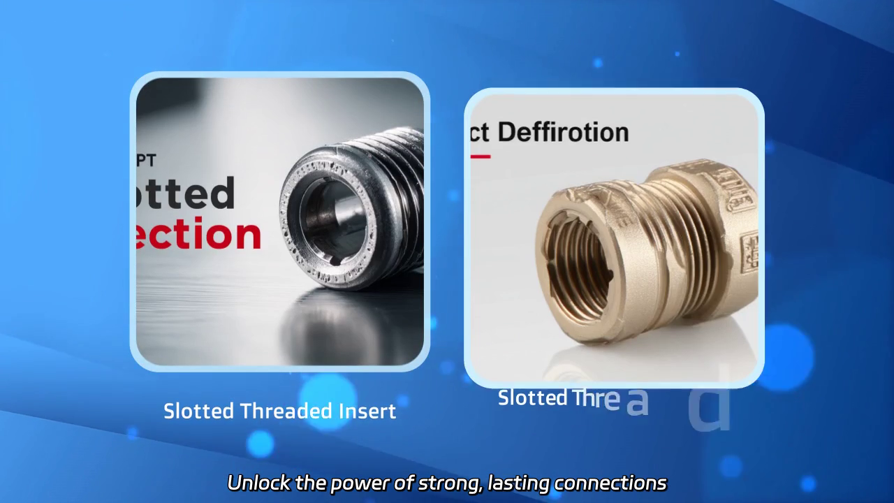 Slotted Threaded Insert Installation