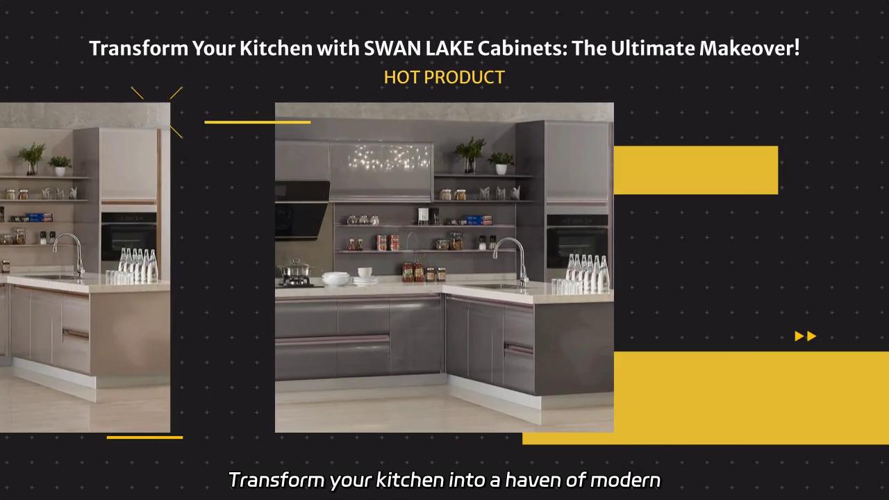 Transform Your Kitchen with SWAN LAKE Cabinets: Embrace Modern Minimalism and Romantic Elegance!