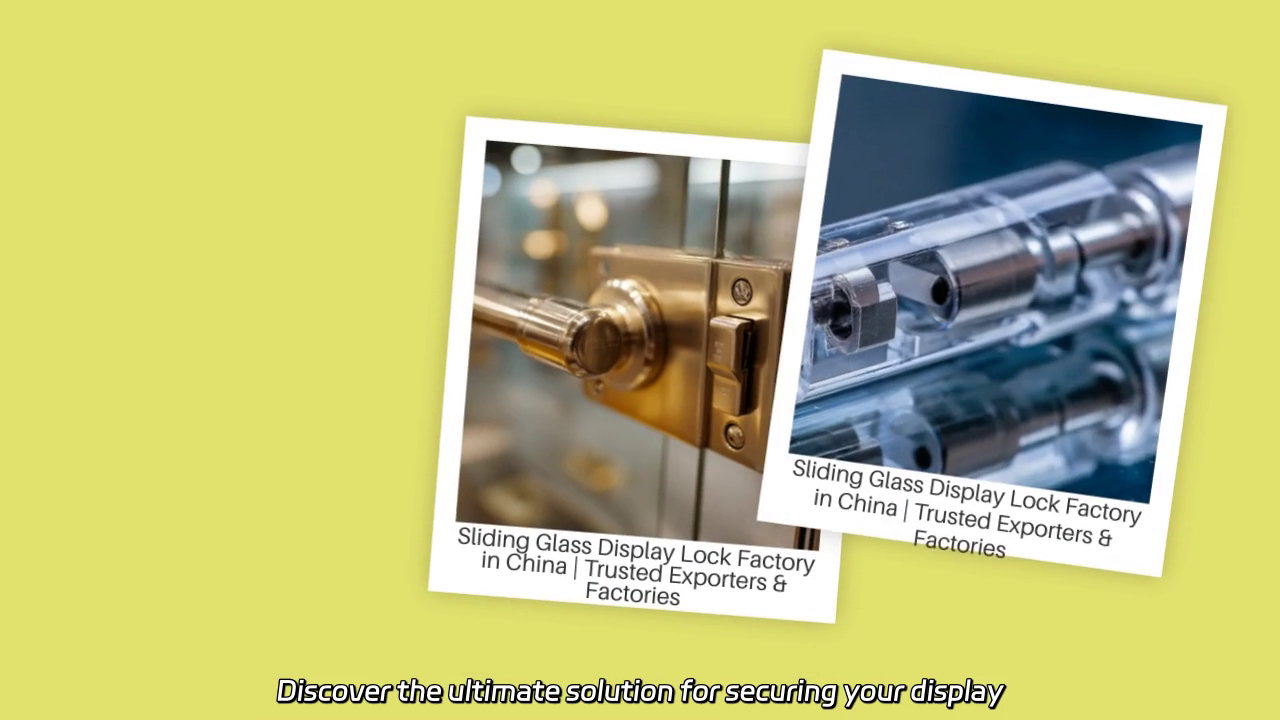 Sliding Glass Display Lock Solutions