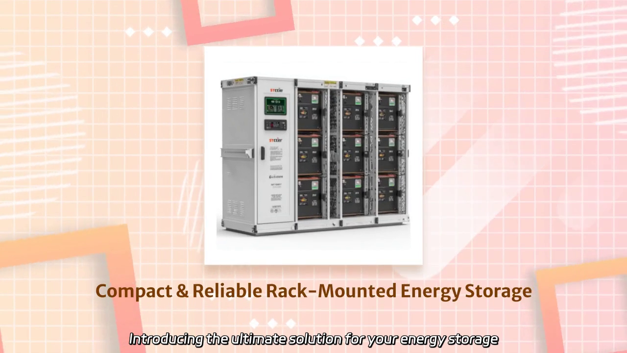 Compact and Reliable Rack-Mounted Energy Storage Solution