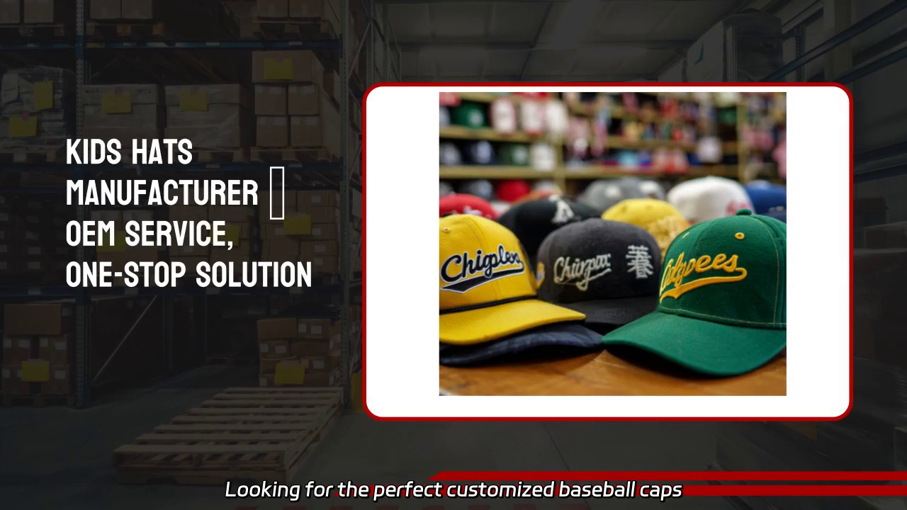 Customized Children's Baseball Caps - One-Stop Hat Solution