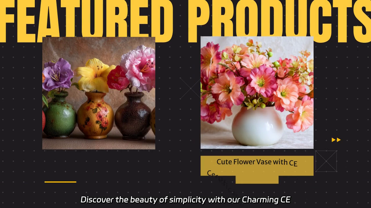 Charming CE Certified Flower Vase - Affordable Factory Price List Available