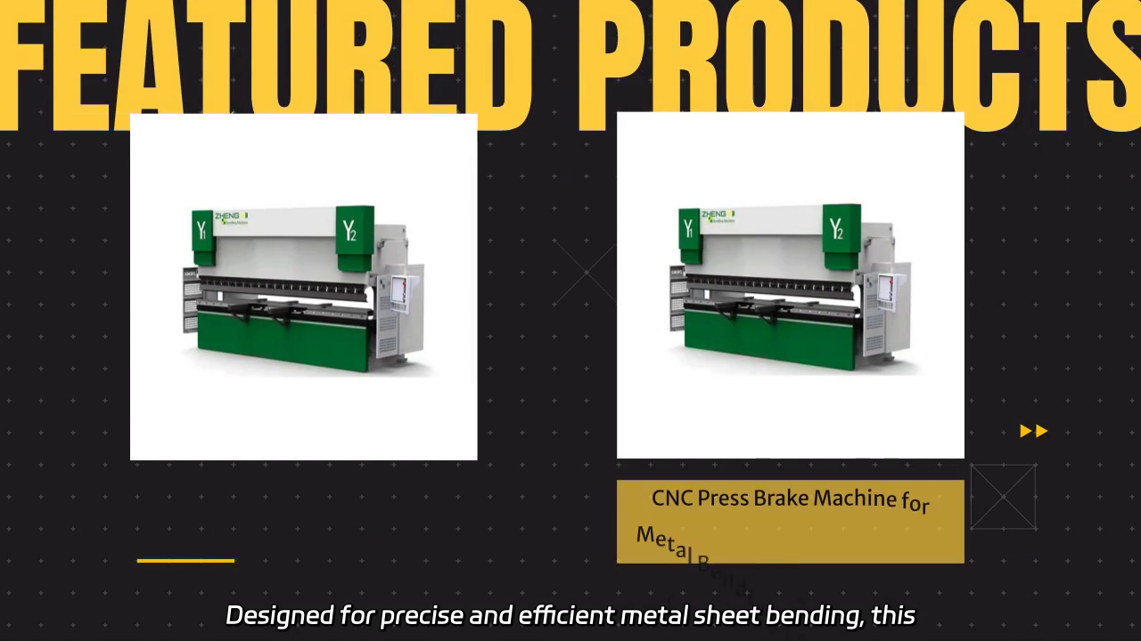 CNC Hydraulic Press Brake Machine for Precise Metal Sheet Bending
