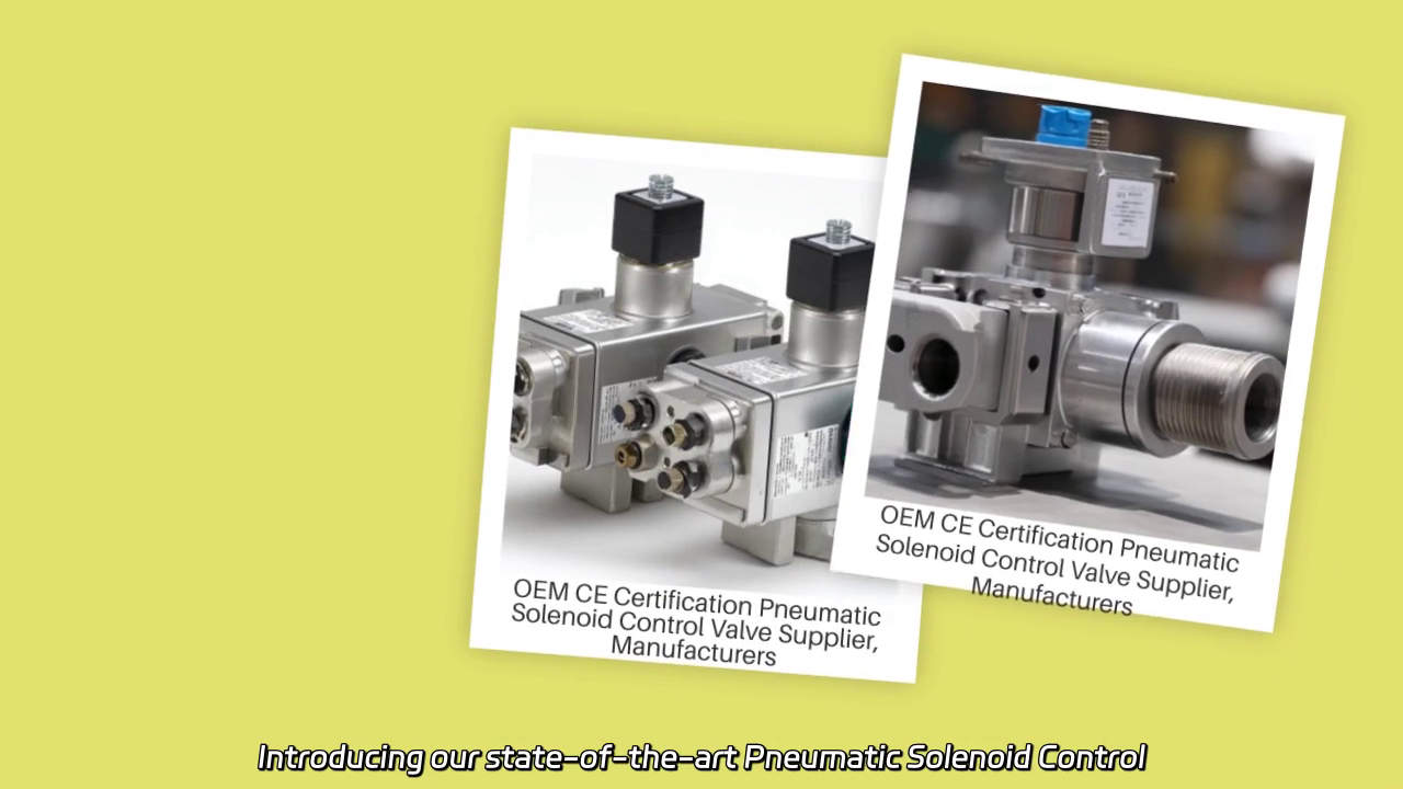 OEM CE Certified Pneumatic Solenoid Control Valve