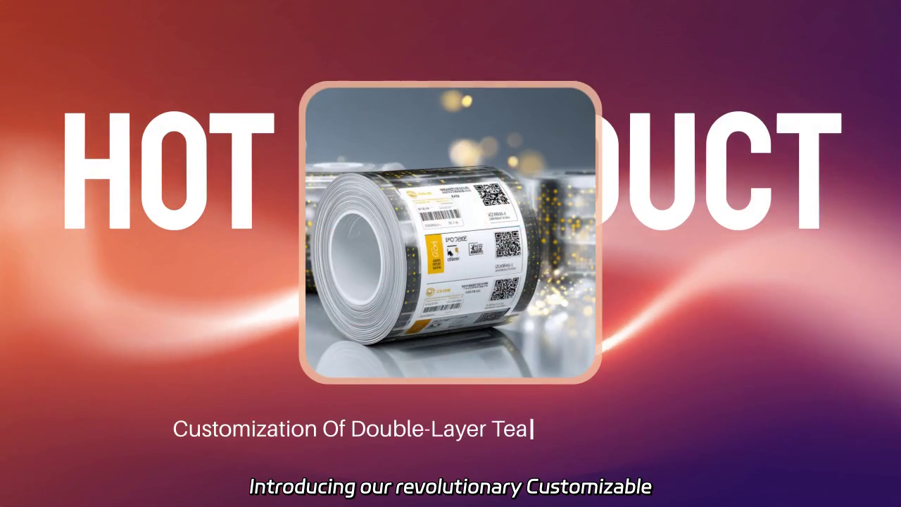 Customizable Double-Layer Tear-Open Laser Labels for Unique Product Identity