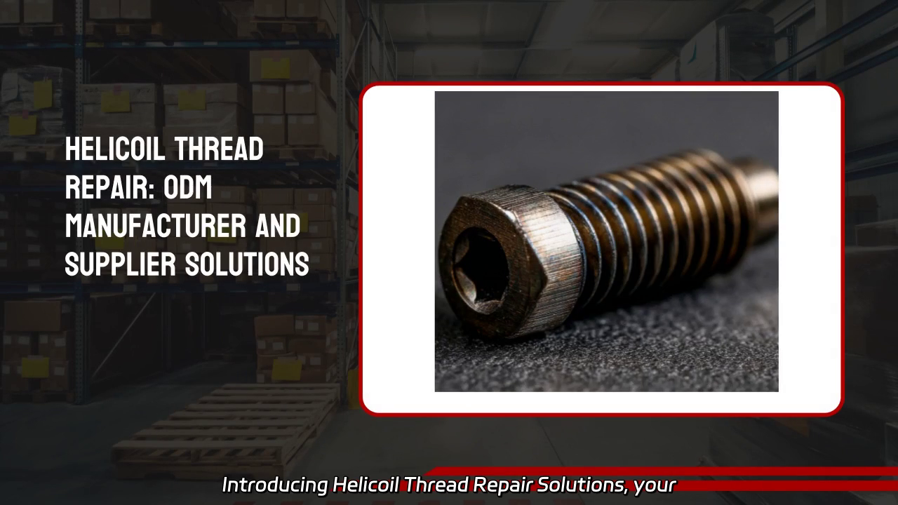 Helicoil Thread Repair Solutions: Your ODM Partner for Quality and Durability