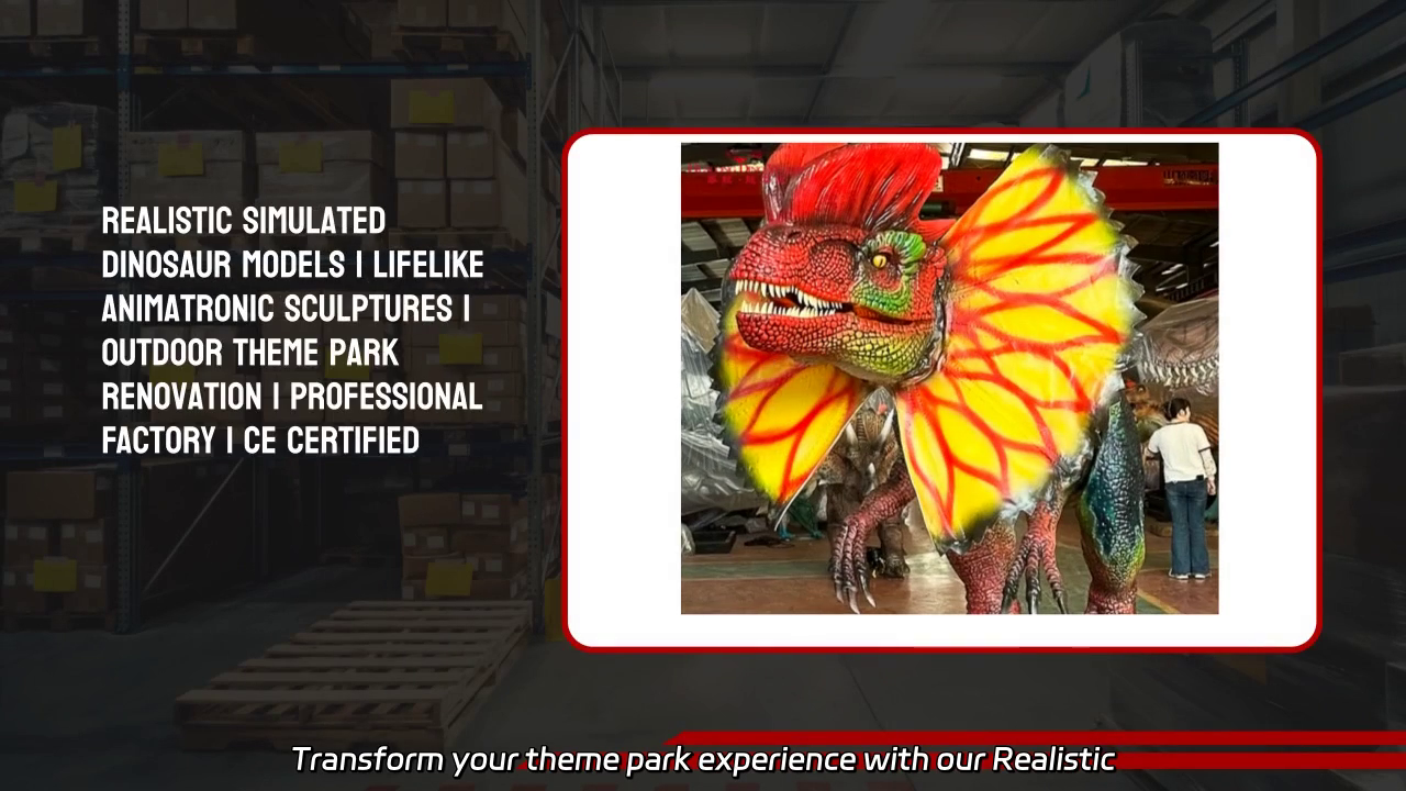 Realistic Dinosaur Models for Theme Park Renovation