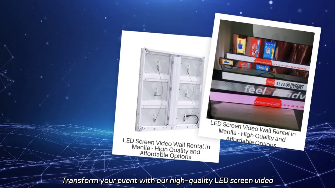High-Quality LED Screen Video Wall Rental in Manila