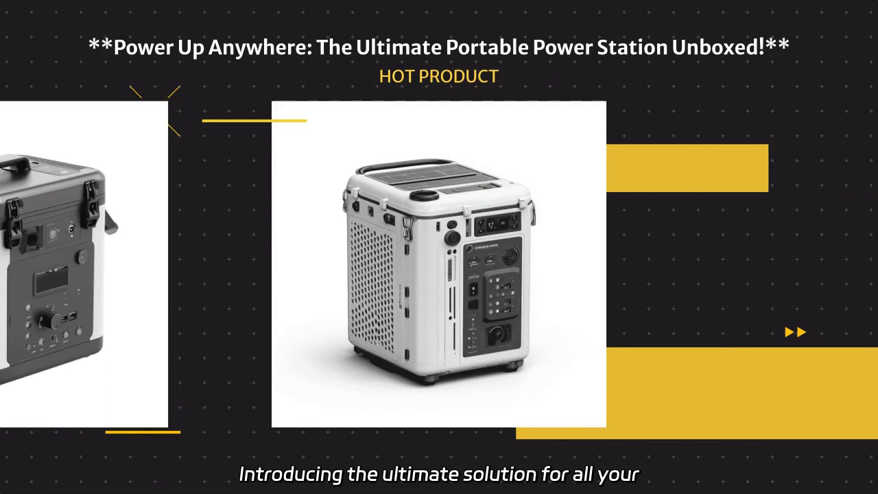 Unleash the Power Anywhere: Explore the Ultimate Portable Power Station!