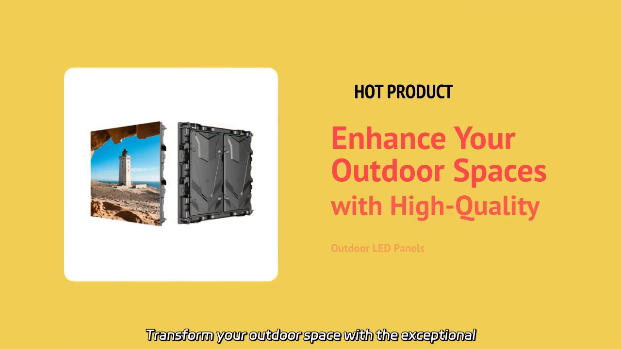 Transform Your Outdoor Displays with Superior LED Panels from Shenzhen Bescanled Co.