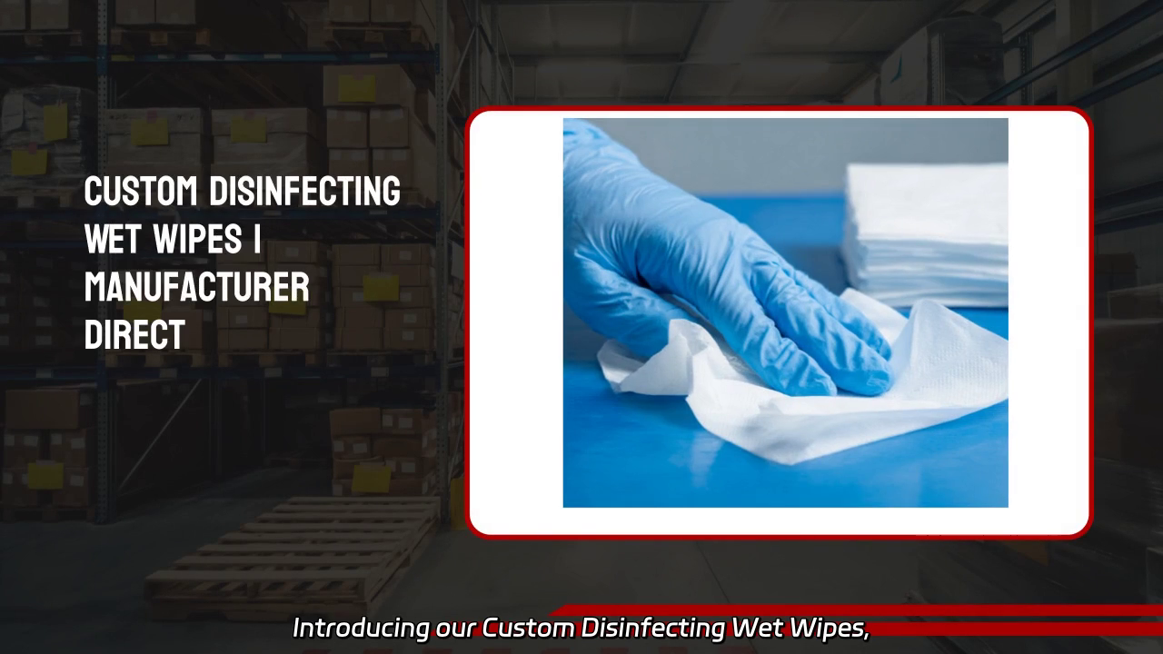 Custom Disinfecting Wet Wipes: Premium Quality & Tailored Solutions