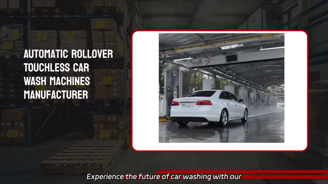 Automatic Rollover Touchless Car Wash Machine: Fast