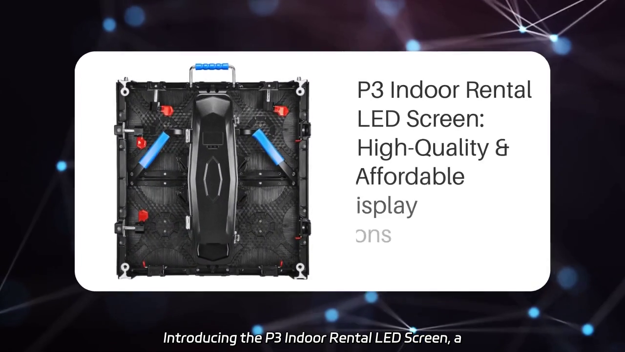 P3 Indoor Rental LED Screen: Unmatched Visual Clarity and Performance