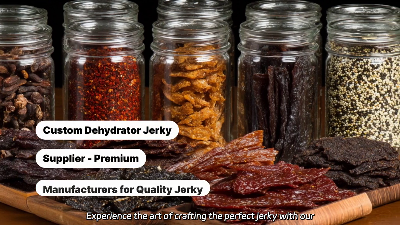 Quality Gourmet Jerky Creation with Custom Dehydrators
