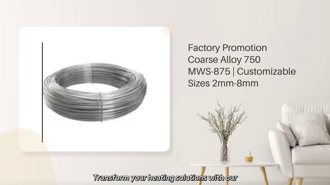High-Quality FeCrAl Heating Alloy Wire for Industrial and Household Applications