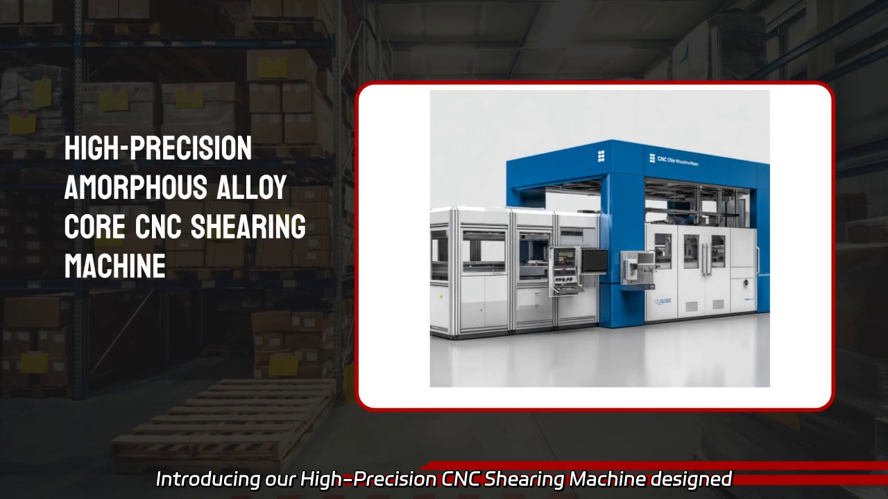 High-Precision CNC Shearing Machine for Amorphous Alloy Cores