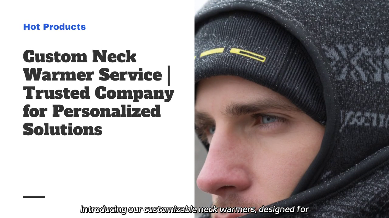 Customizable Neck Warmers for Every Style