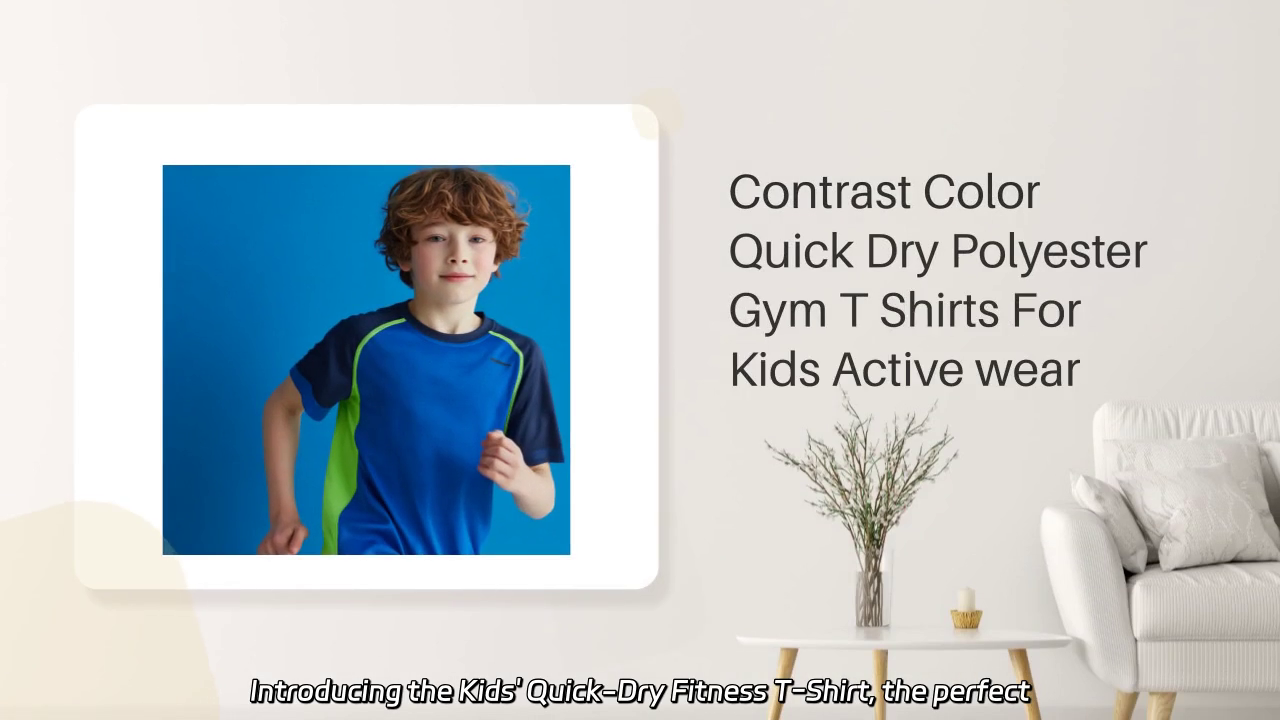 Kids' Quick-Dry Fitness T-Shirt