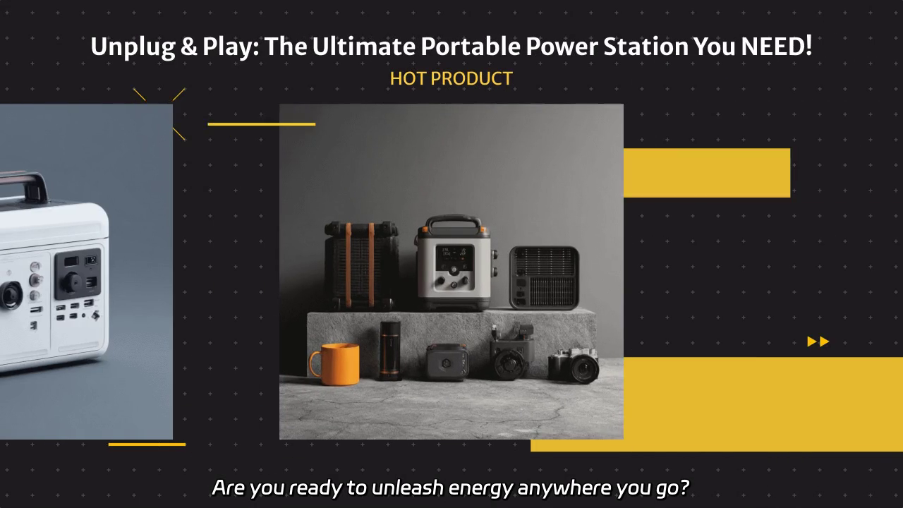 Unleash Energy Anywhere: Your Ultimate Portable Power Solution!