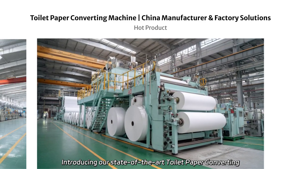 Toilet Paper Converting Machine Showcase