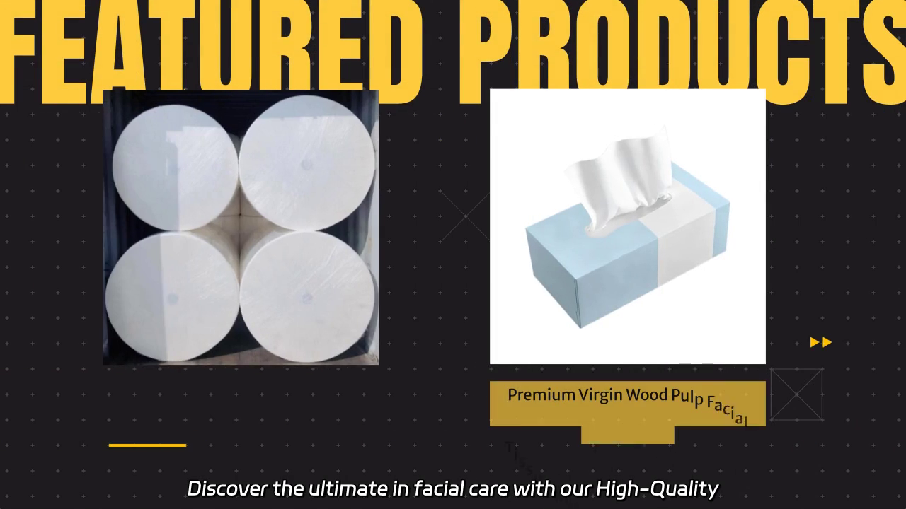 High-Quality Virgin Wood Pulp Facial Tissue Jumbo Roll