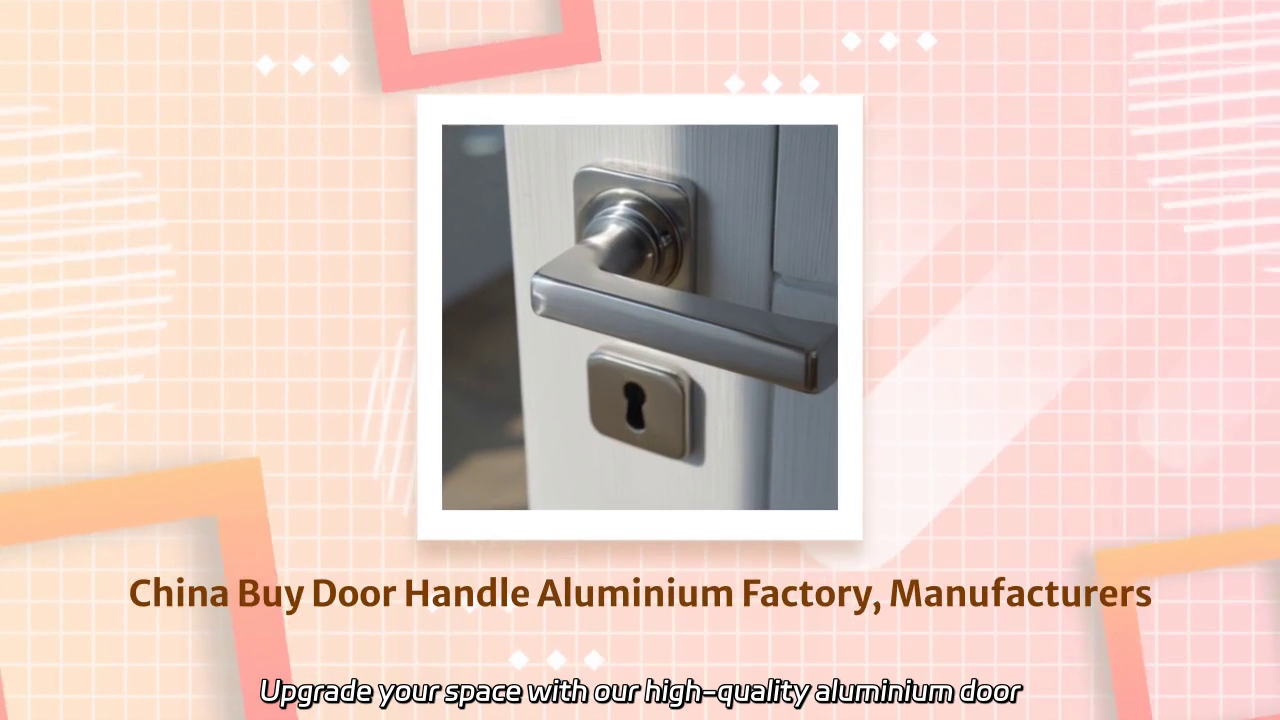 High-Quality Aluminium Door Handles