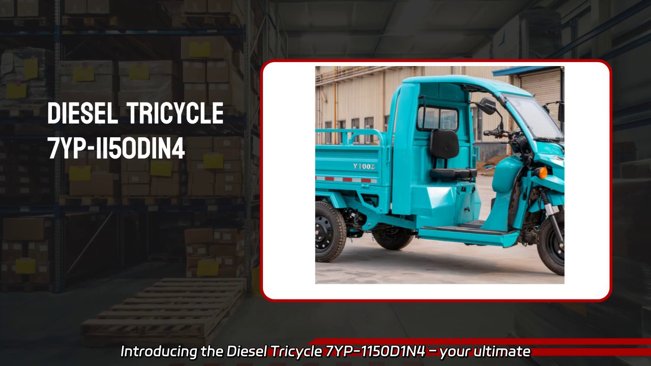 Diesel-Dreirad 7YP-1150D1N4