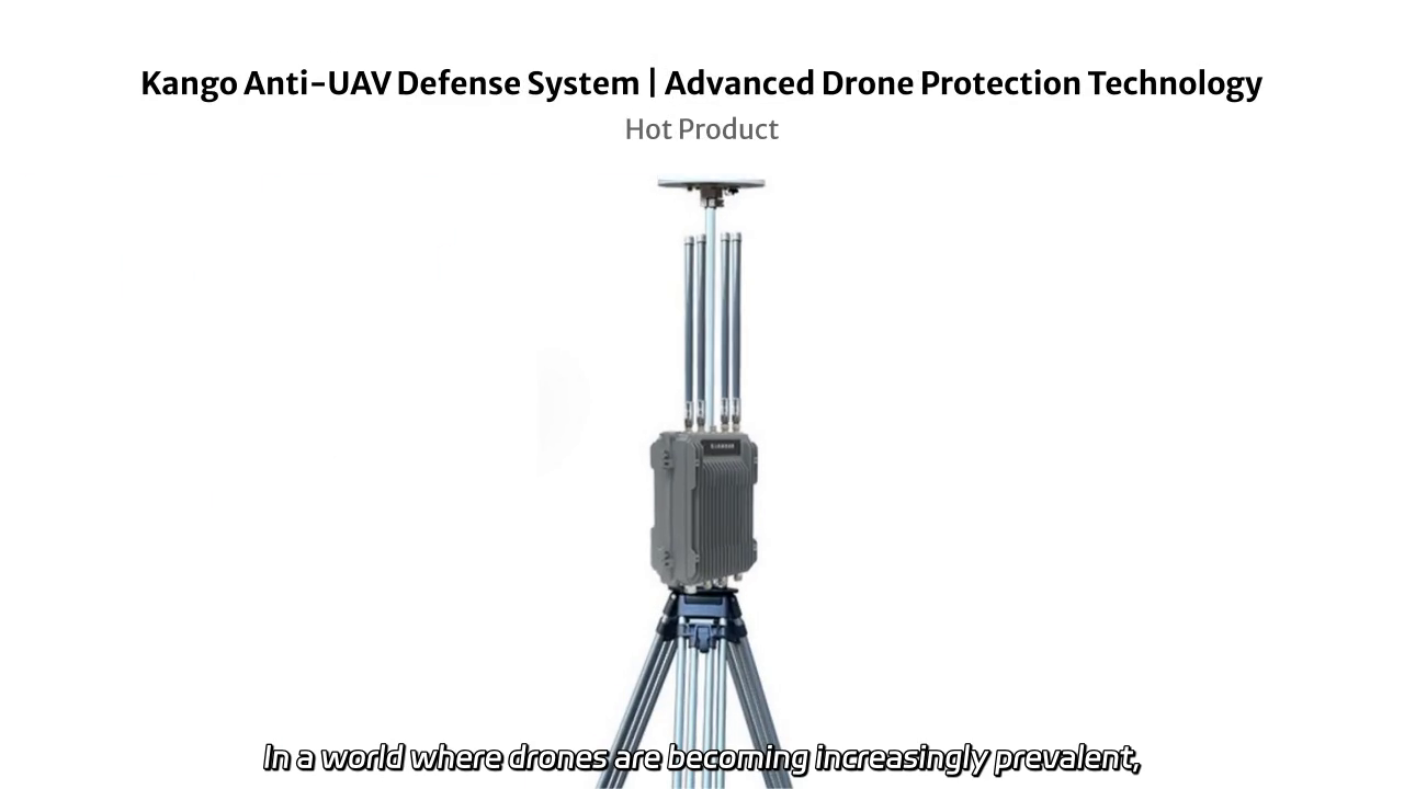 Kango Anti-UAV Defense System: Unmatched Protection Against Drones