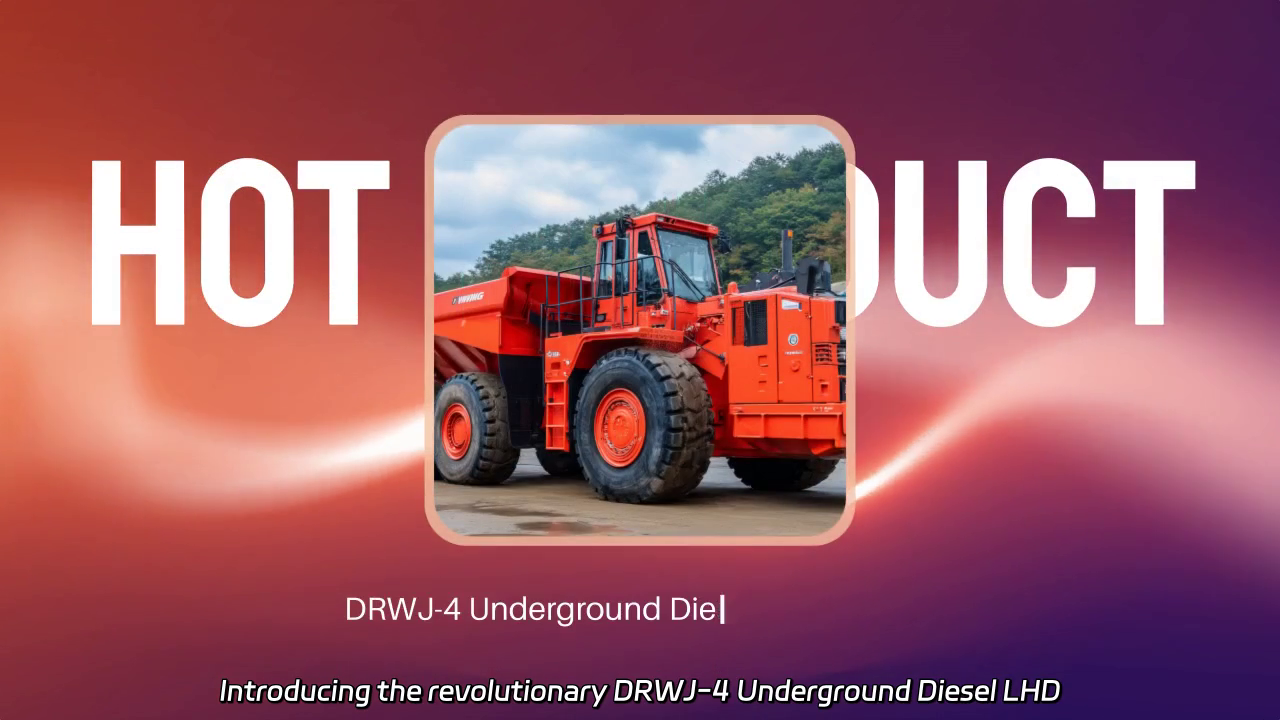 Revolutionize Your Mining Operations with the DRWJ-4 Underground Diesel LHD Loader