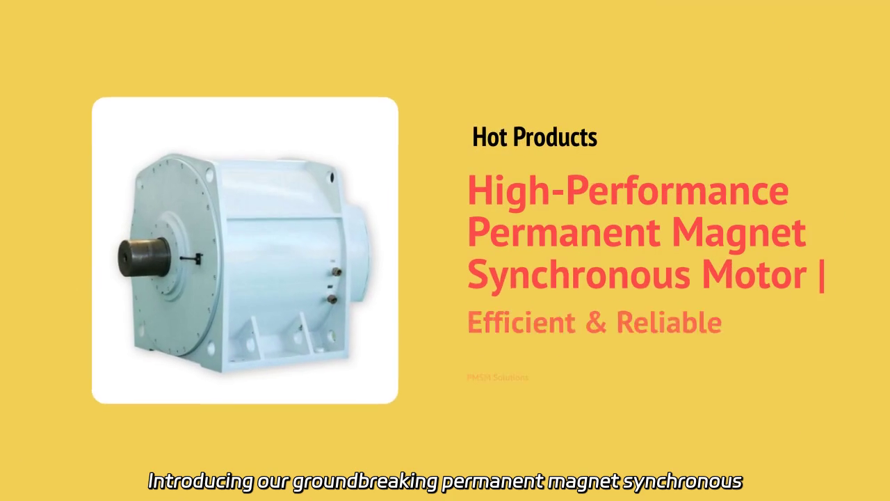 Innovative Permanent Magnet Synchronous Motor Solutions for Direct-Drive Systems