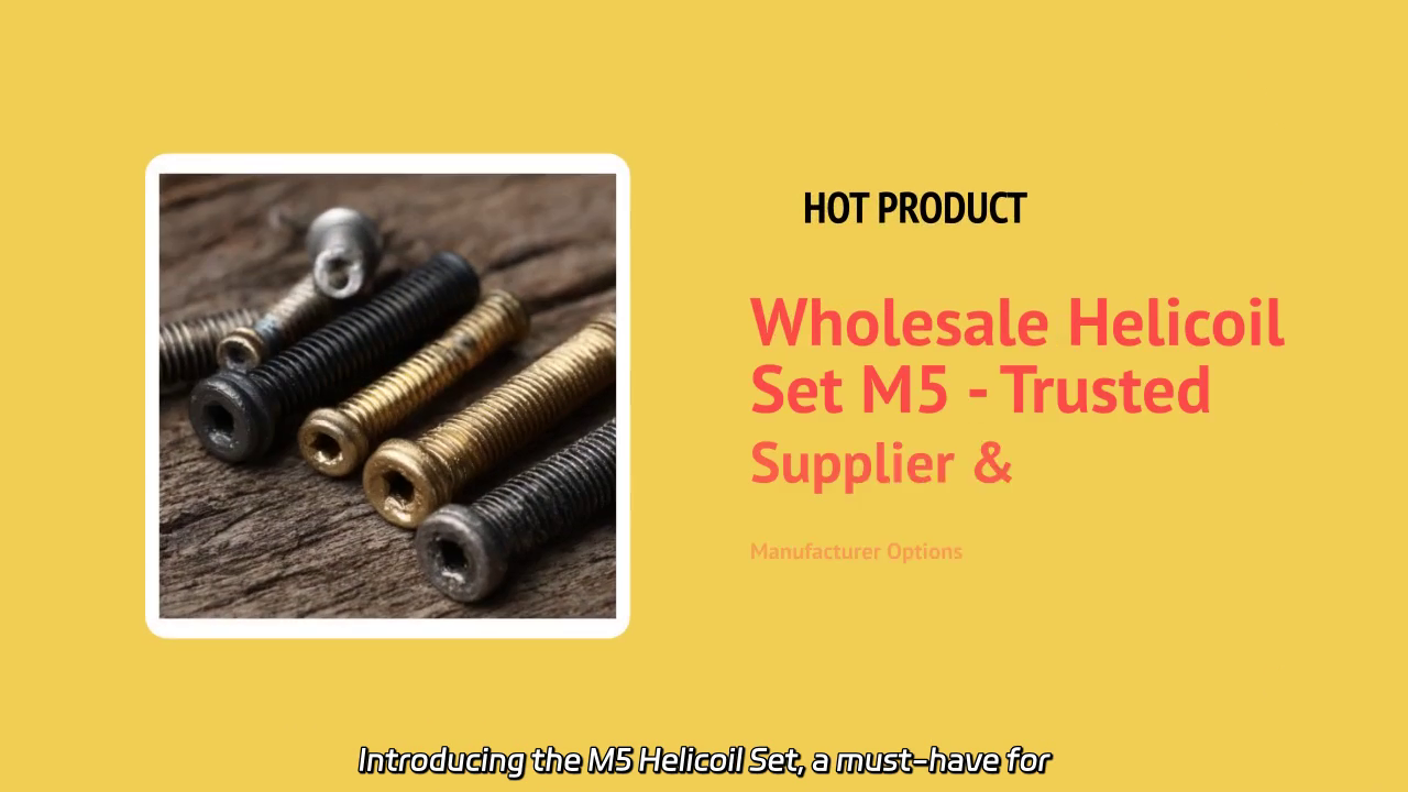 M5 Helicoil Set Overview