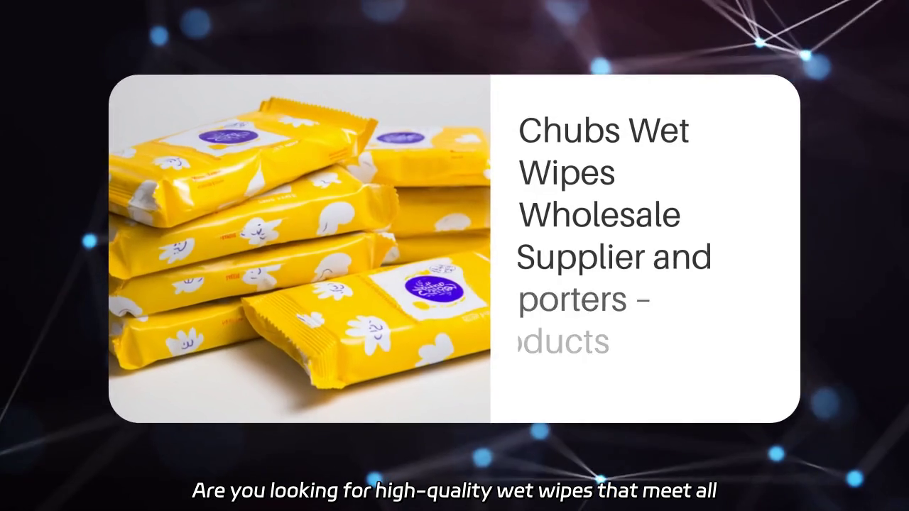 Quality Wholesale Wet Wipes Supplier for All Your Needs