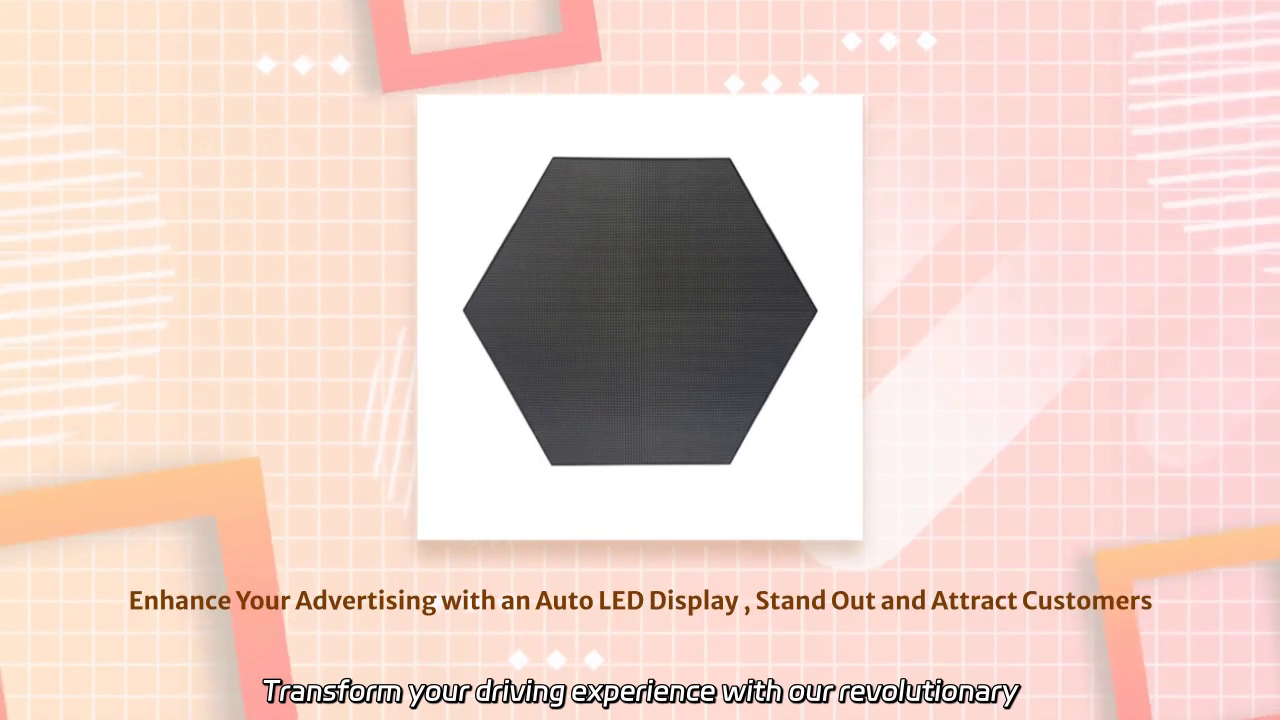 Revolutionize Your Ride with Cutting-Edge Auto LED Display