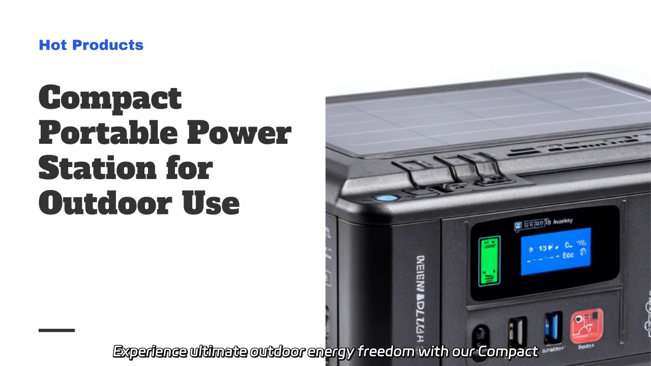 Compact Portable Power Station: Your Ultimate Outdoor Energy Solution