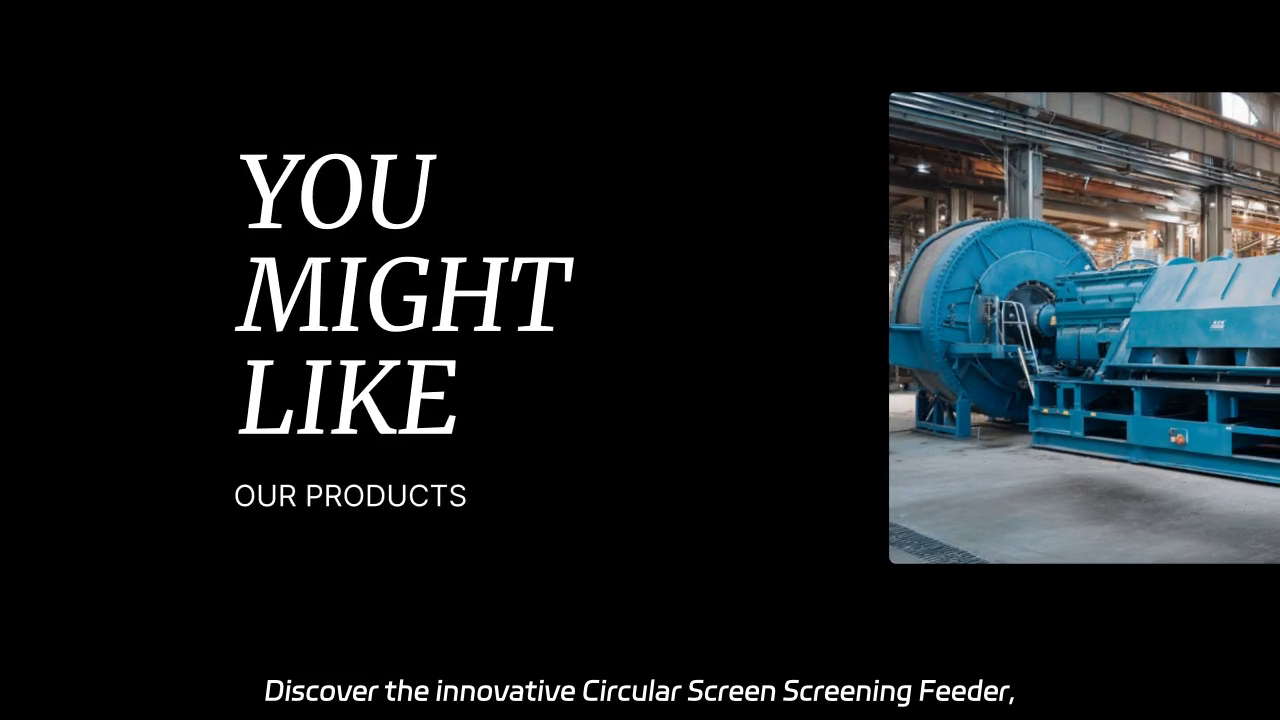 Circular Screen Screening Feeder: Enhancing Brick and Tile Production