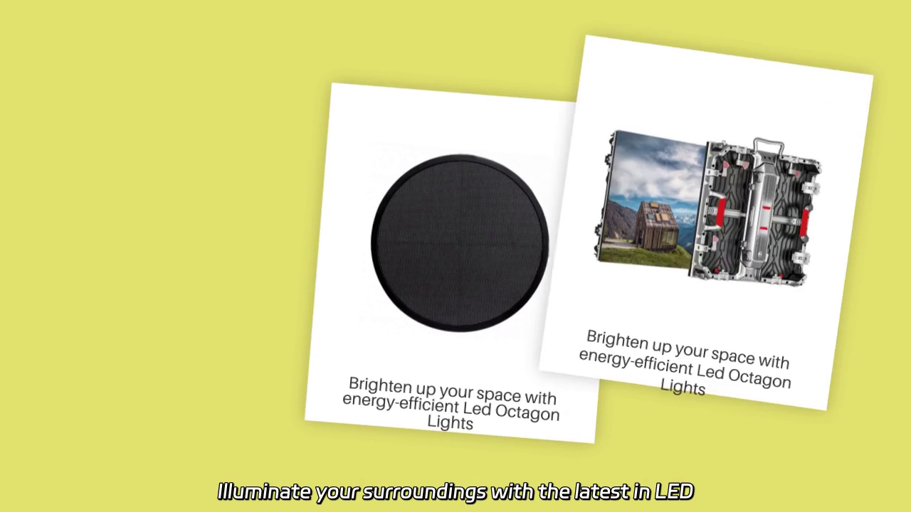 Brighten Your Space with Energy-Efficient LED Octagon Lights