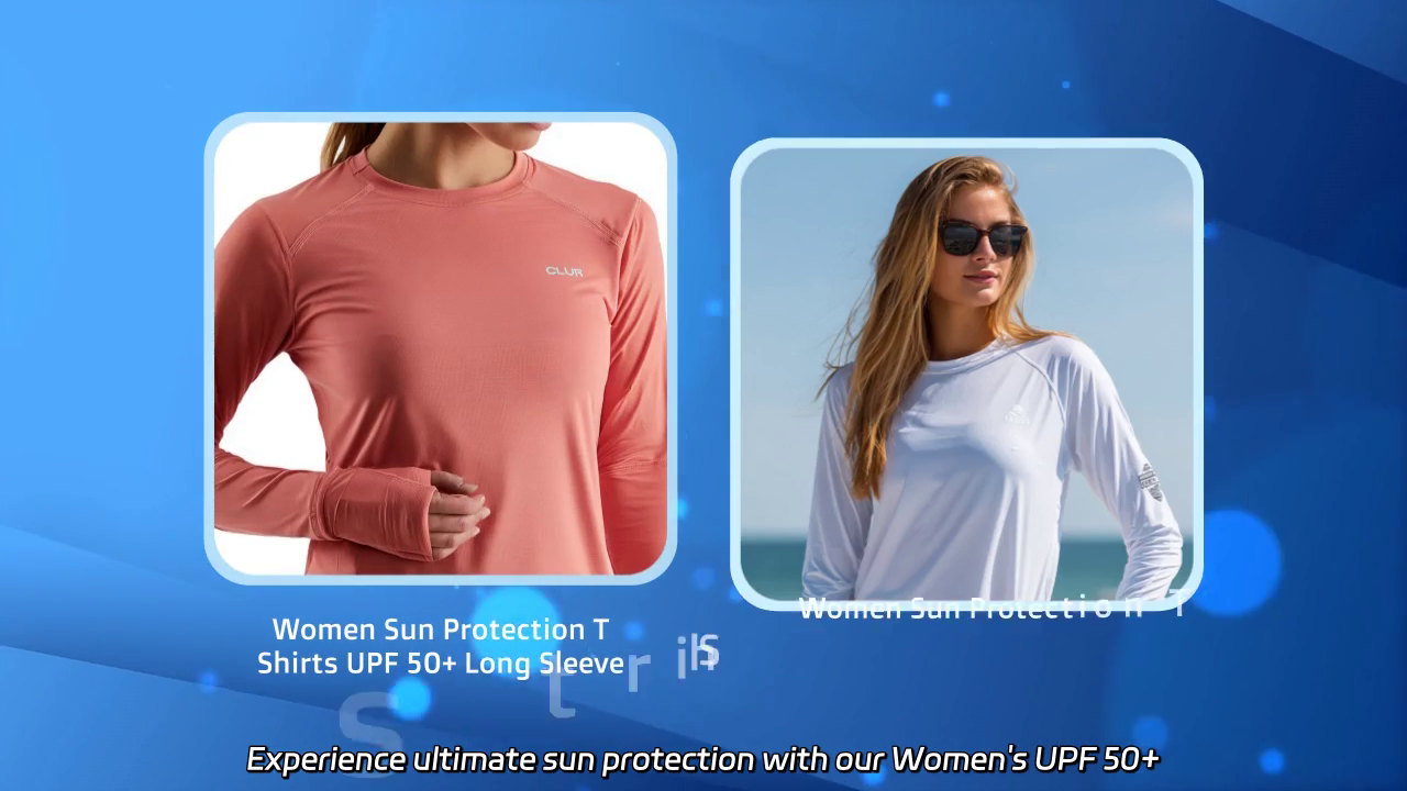 Women’s UPF 50+ Sun Protection Long Sleeve T-Shirt Video
