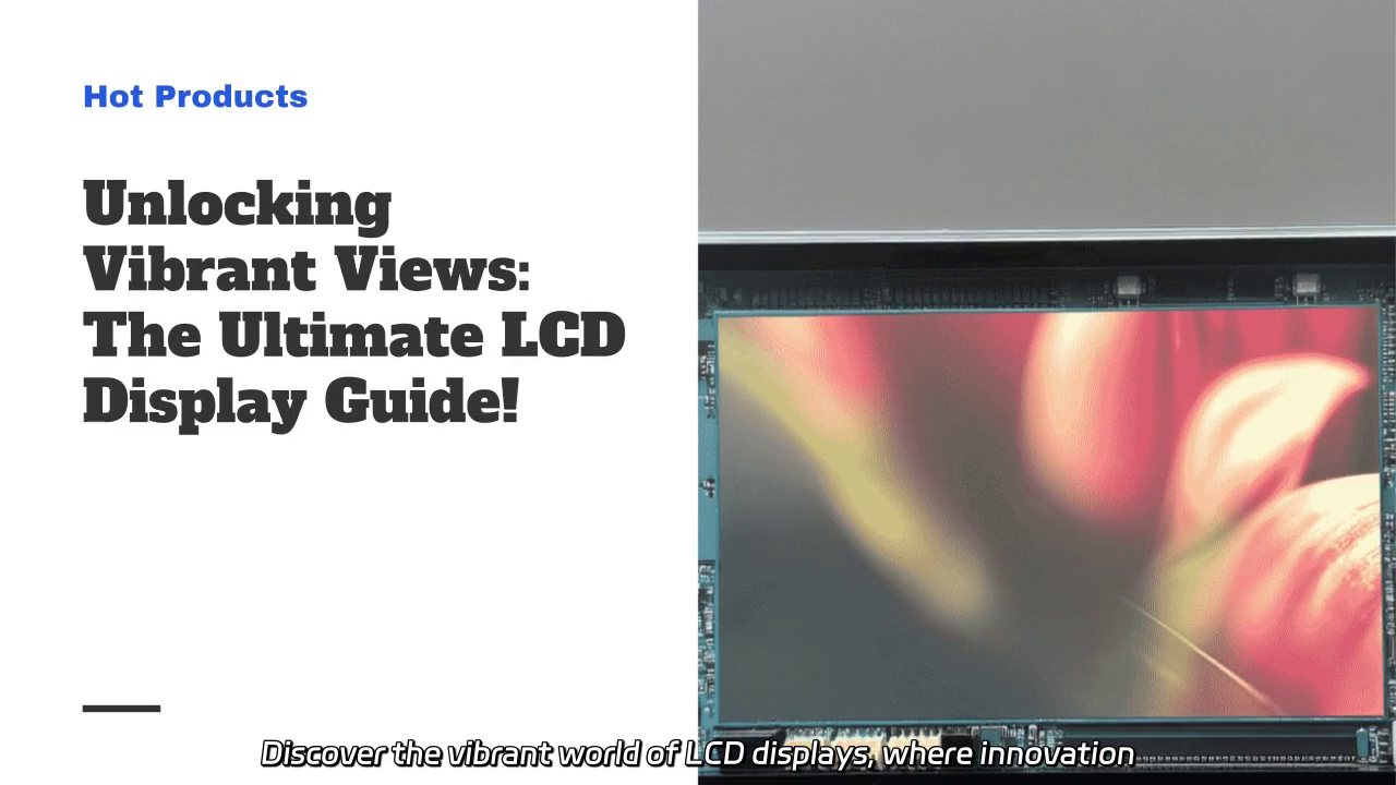 Unlocking Vibrant Views: Exploring the World of LCD Displays