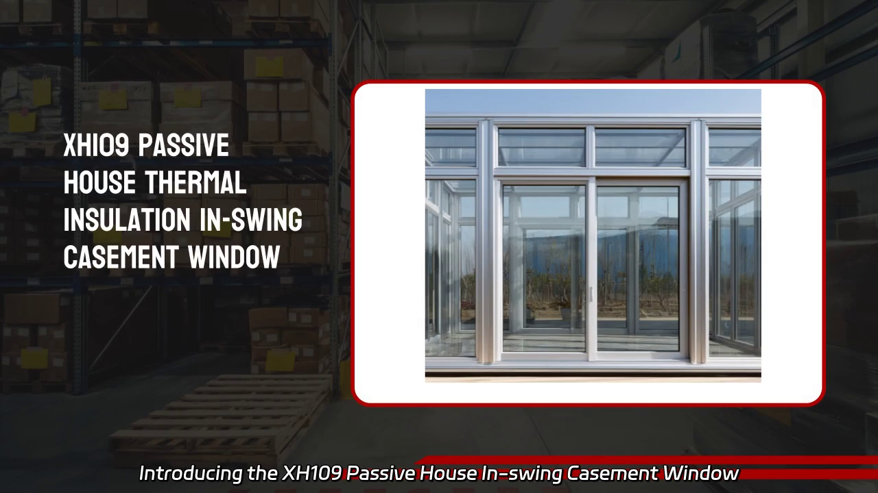 XH109 Passive House In-swing Casement Window - Ultimate Thermal Insulation Solutions