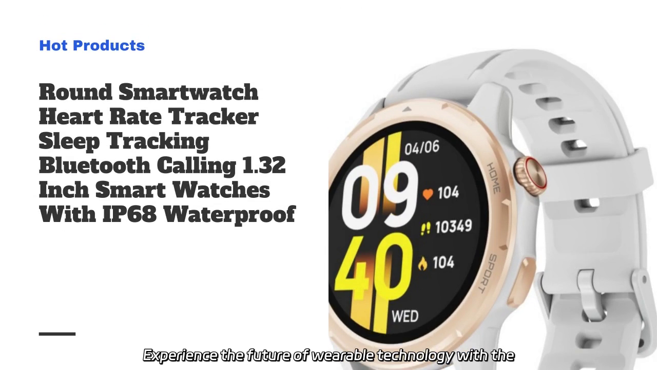 Revolutionary 1.32-Inch Round Smartwatch